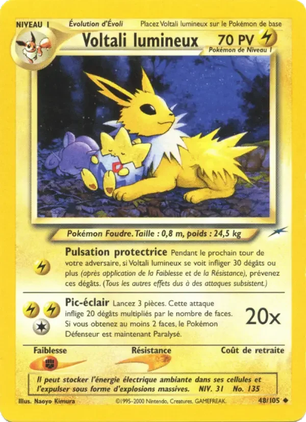 Carte Voltali lumineux