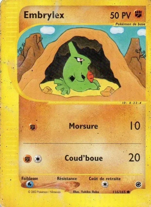 Carte Embrylex