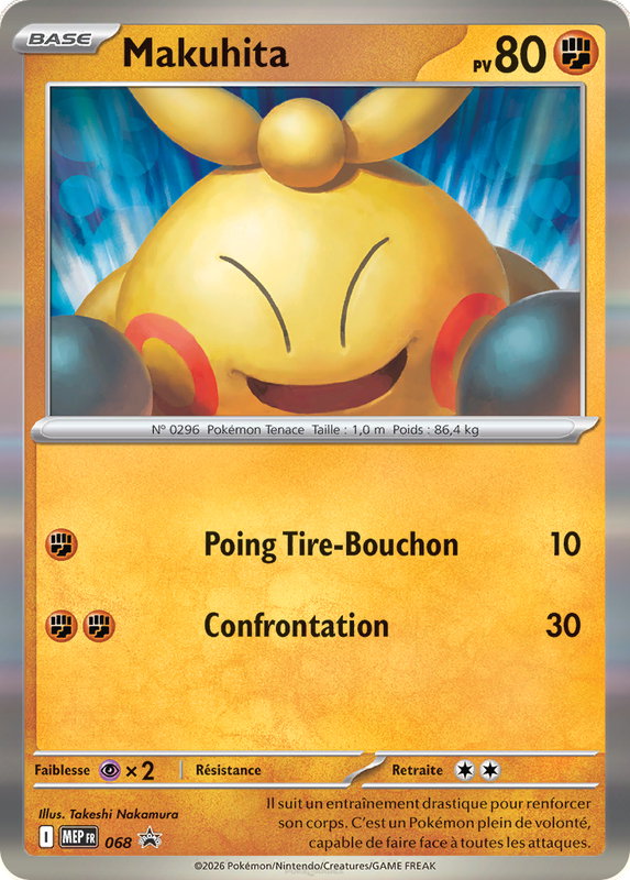Carte Makuhita
