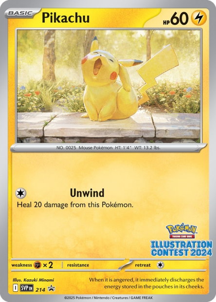 Carte Pikachu