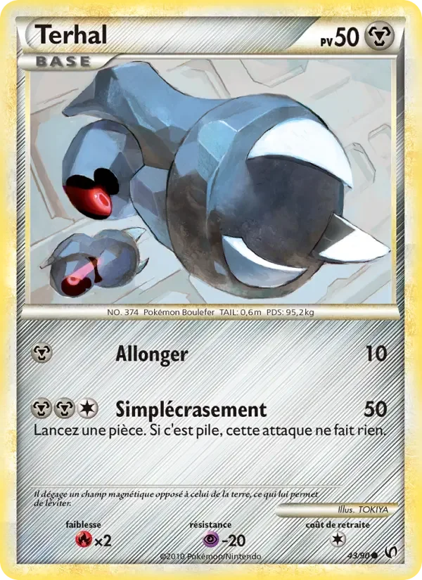 Carte Pokémon Terhal — Indomptable