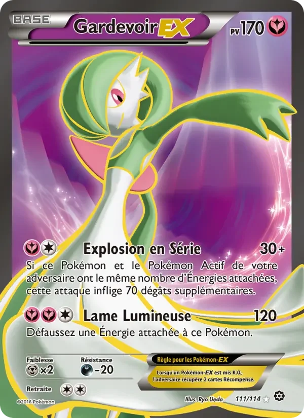 Carte Gardevoir EX