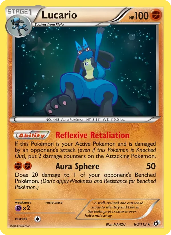 Carte Lucario