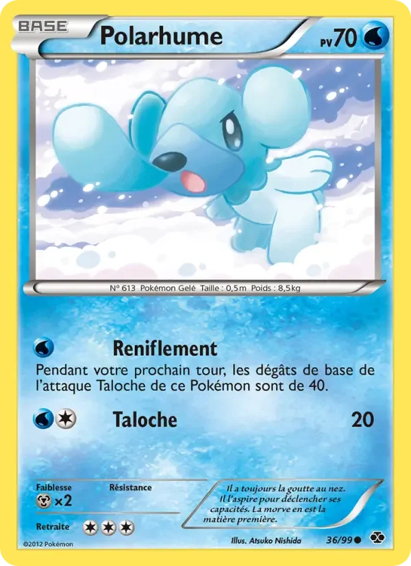 Carte Pokémon Polarhume — Destinées Futures