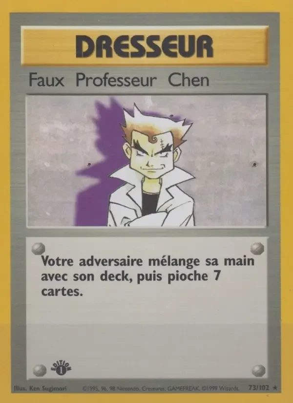 Carte Faux Professeur Chen