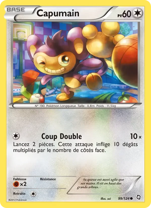 Carte Pokémon Capumain — Dragons Exaltés