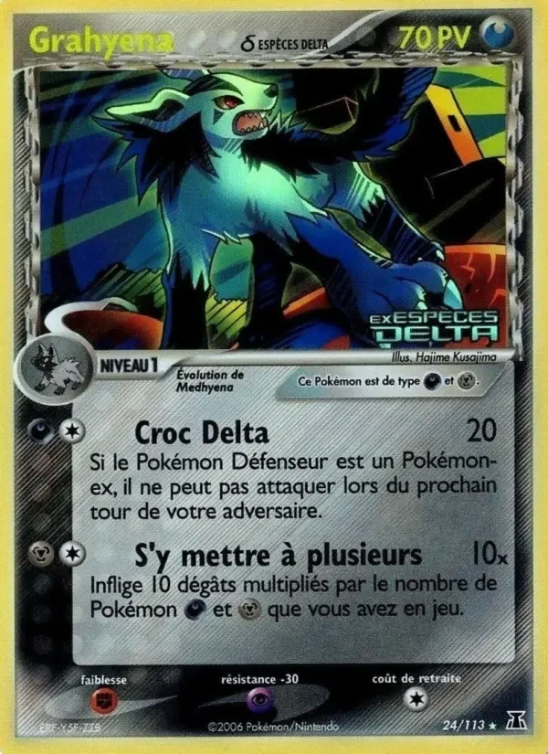 Carte Grahyena δ