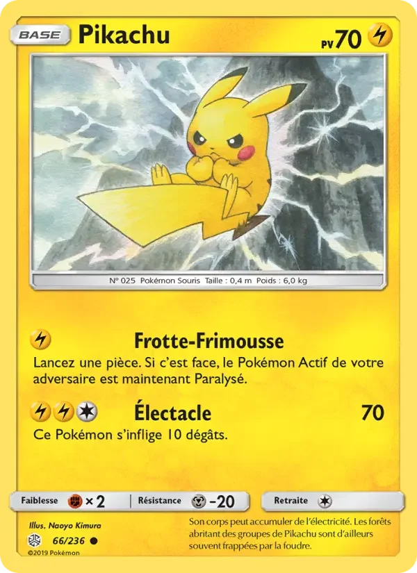 Carte Pikachu