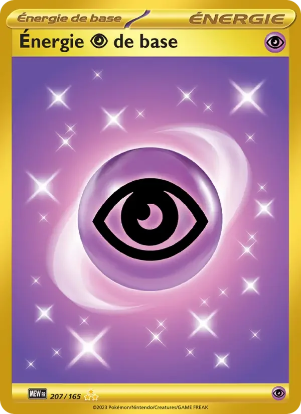Carte Énergie Psychic de base