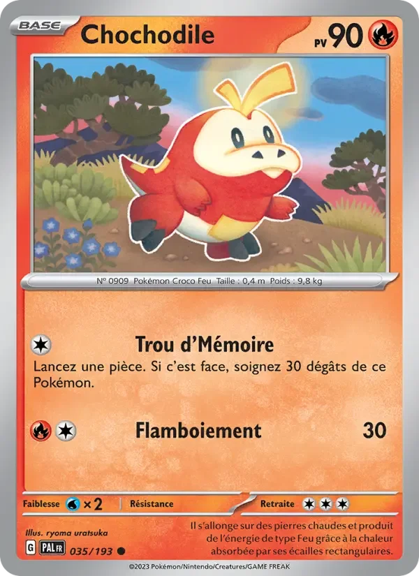 Carte Chochodile