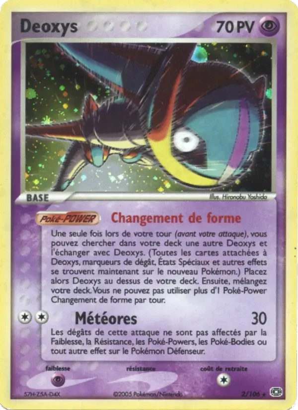 Carte Deoxys