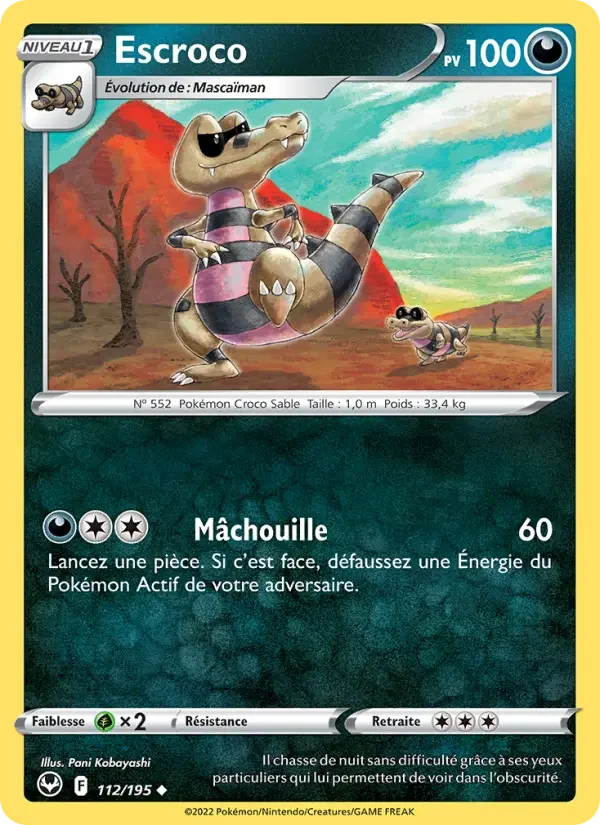 Carte Escroco