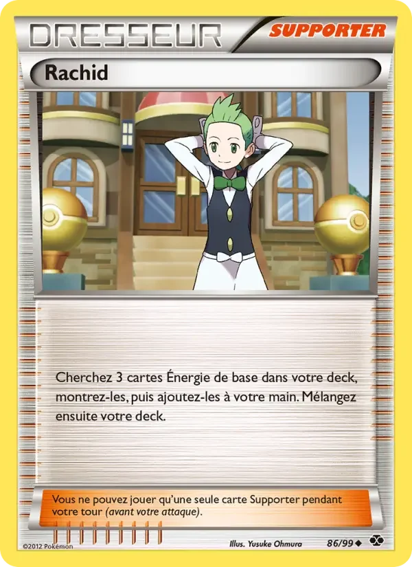 Carte Pokémon Rachid — Destinées Futures