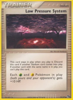 Carte Pokémon Système à basse pression — POP 3