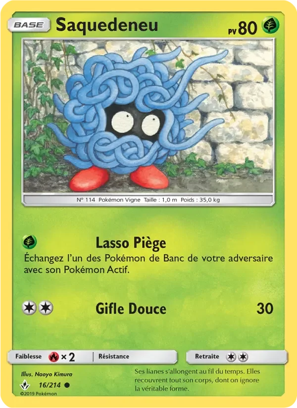 Carte Pokémon Saquedeneu — Alliance Infaillible