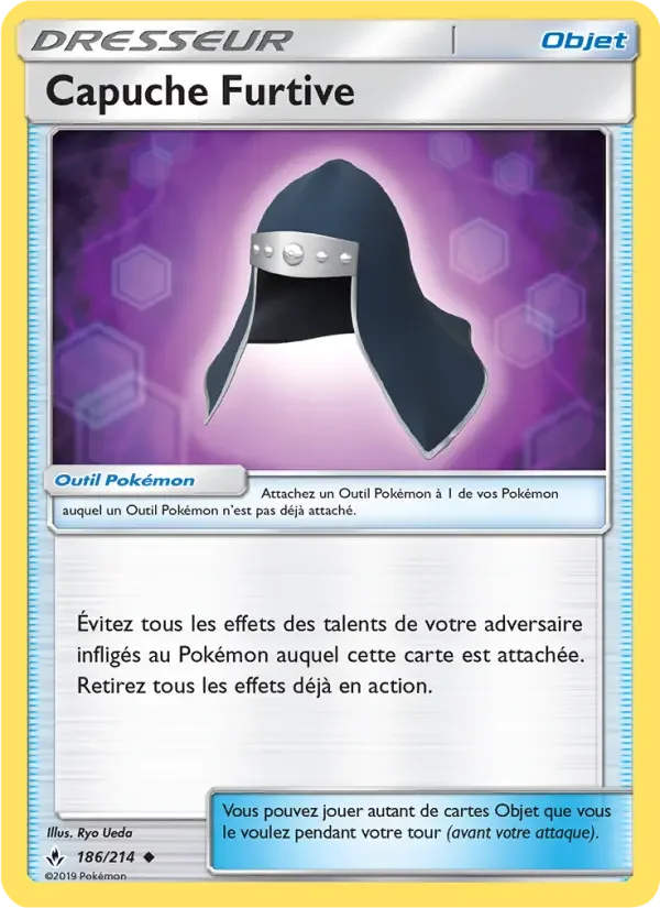 Carte Pokémon Capuche Furtive — Alliance Infaillible
