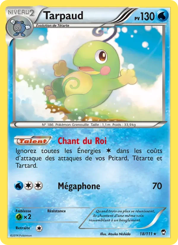 Carte Pokémon Tarpaud — Poings Furieux