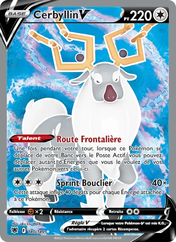 Carte Pokémon Cerbyllin V — Astres Radieux