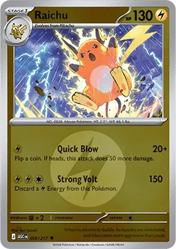 Carte Raichu