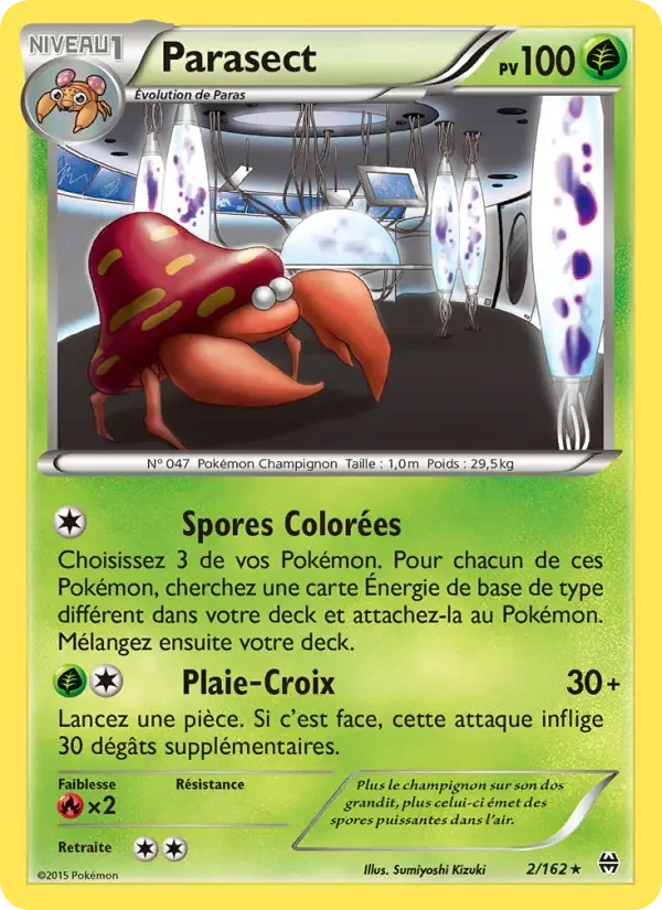 Carte Parasect