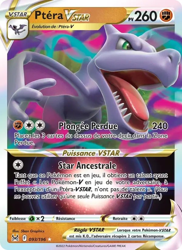 Carte Ptéra VSTAR