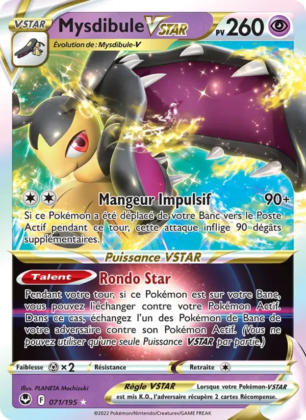Carte Mysdibule VSTAR