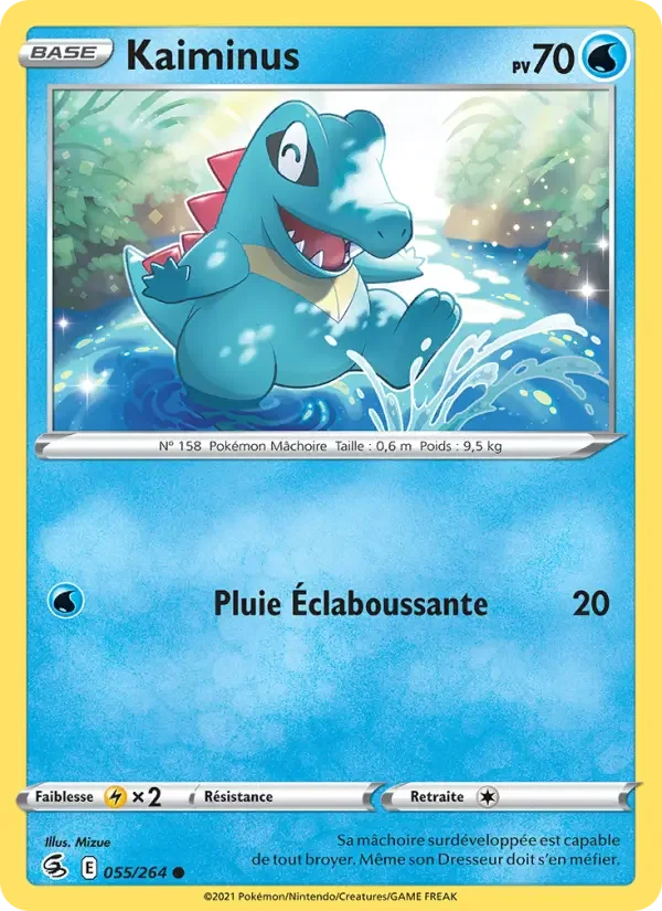 Carte Pokémon Kaiminus — Poing de Fusion