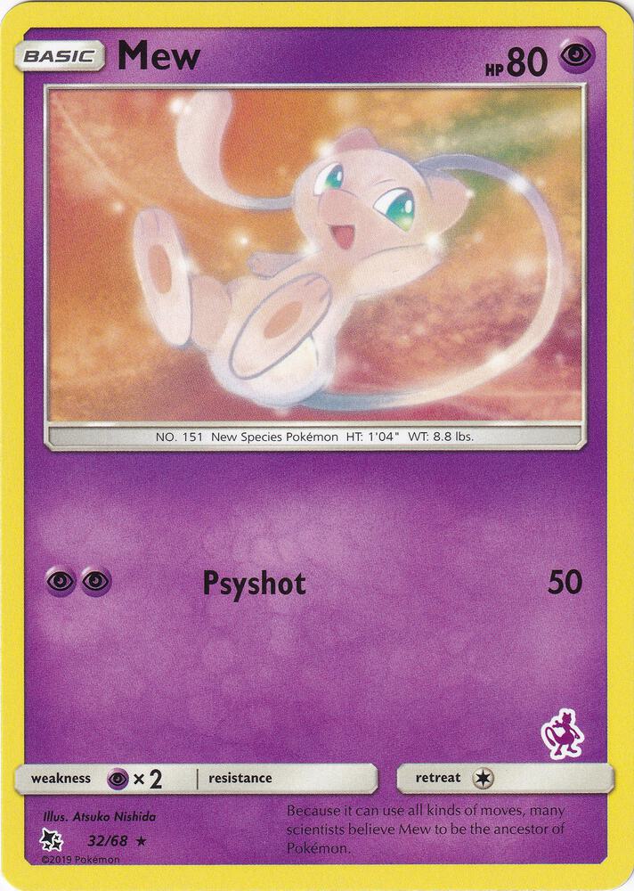 Carte Pokémon Mew — Destinées Occultes