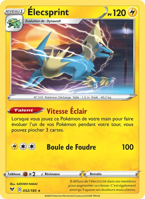 Carte Élecsprint