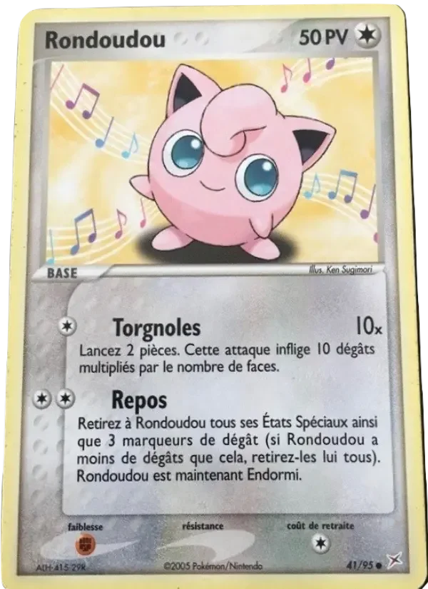 Carte Pokémon Rondoudou — Team Magma vs Team Aqua
