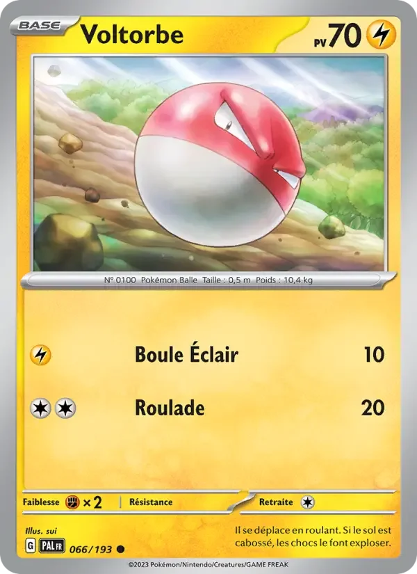 Carte Voltorbe