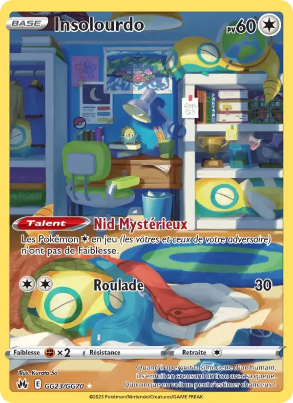 Carte Pokémon Insolourdo — Zénith Suprême