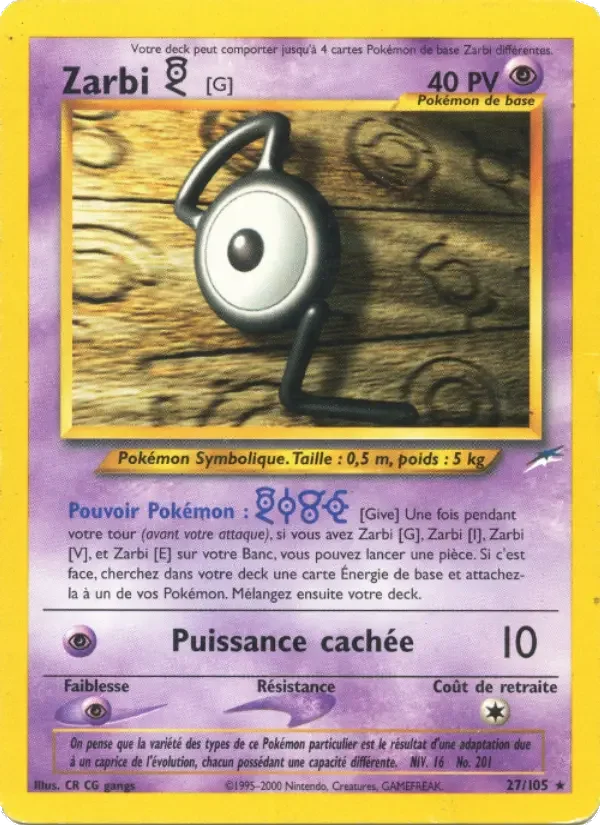 Carte Zarbi G