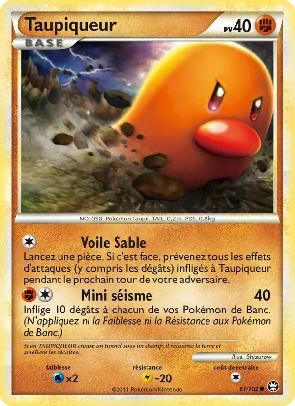Carte Taupiqueur