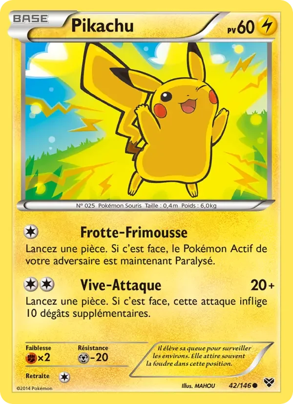 Carte Pikachu