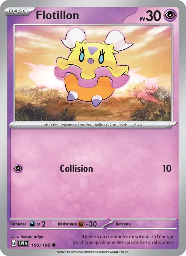 Carte Flotillon