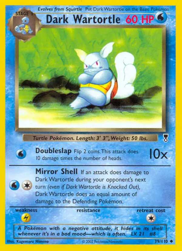 Carte Pokémon Dark Carabaffe — Legendary Collection