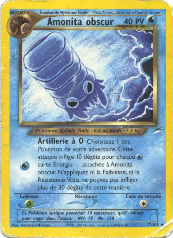 Carte Amonita obscur