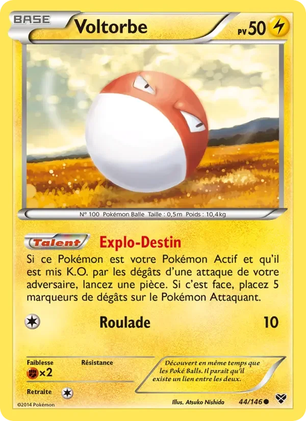 Carte Voltorbe
