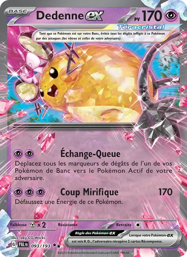 Carte Dedenne-ex