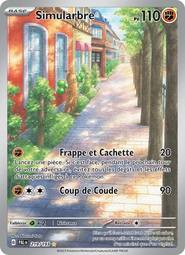 Carte Simularbre