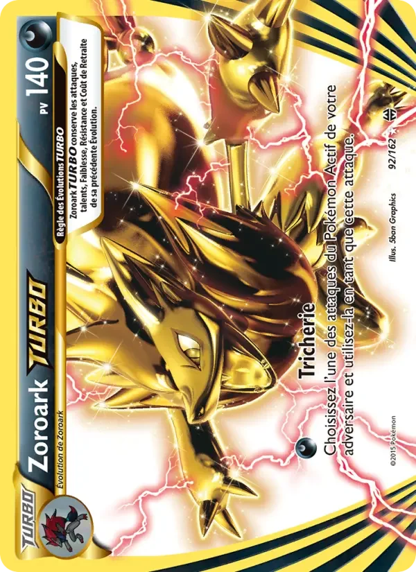 Carte Zoroark TURBO