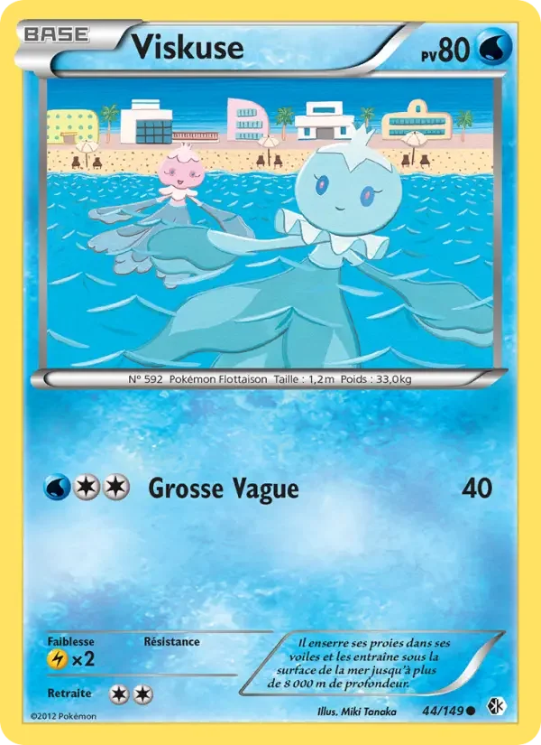 Carte Pokémon Viskuse — Frontières Franchies