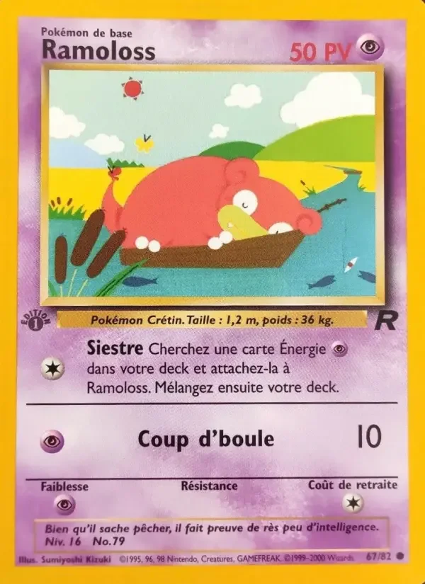 Carte Pokémon Ramoloss — Team Rocket