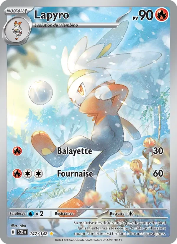 Carte Pokémon Lapyro — Couronne Stellaire