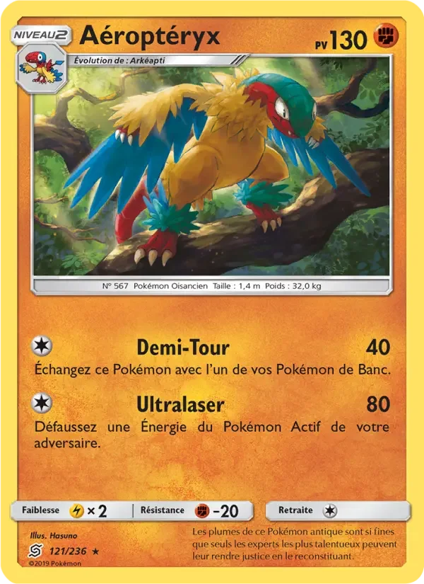 Carte Aéroptéryx