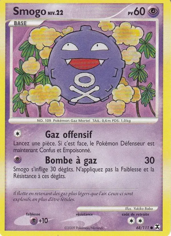 Carte Pokémon Smogo Niv. 22 — Rivaux Émergeants