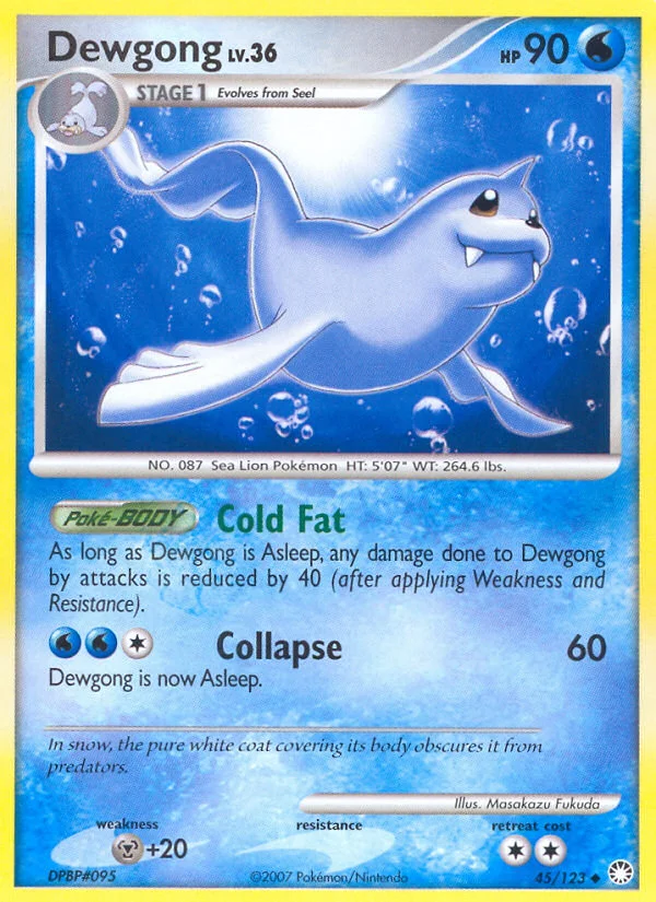 Carte Pokémon Lamantine LV.36 — Trésors Mystérieux