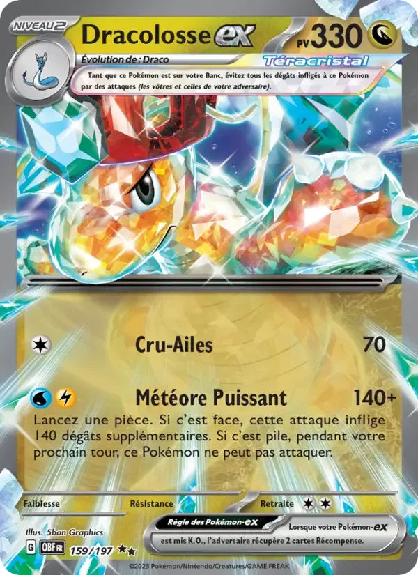 Carte Dracolosse-ex
