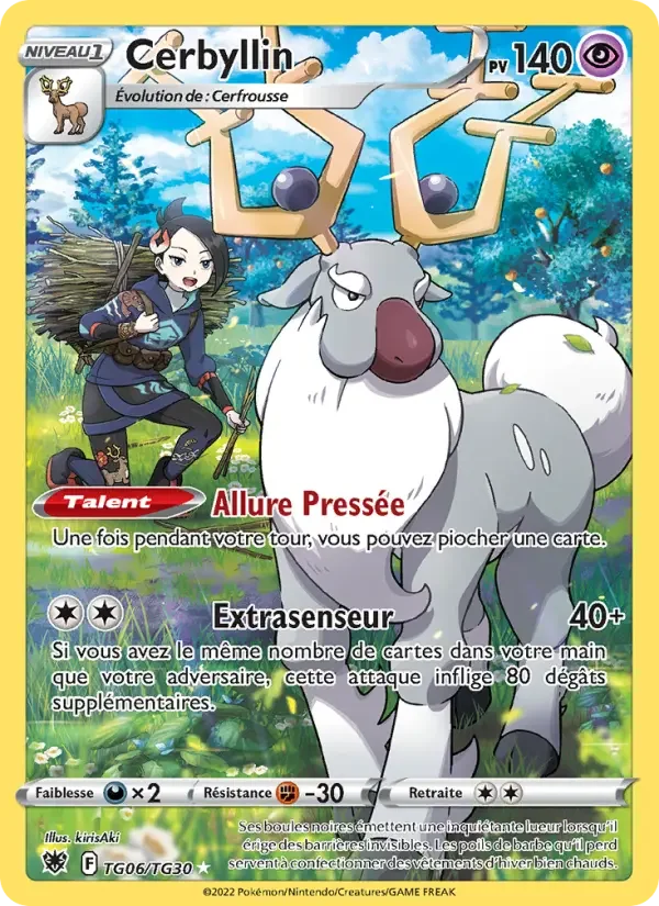 Carte Pokémon Cerbyllin — Astres Radieux